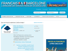 Tablet Screenshot of francaisabarcelone.com